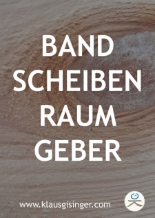 Bandscheibenraumgeber - Klaus Gisinger